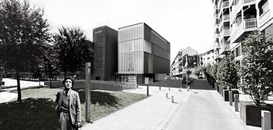 La Musika Eskola zornotzarra tendrá forma de prisma y un patio contiguo al Zelaieta