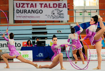 Amplia presencia del Uztai Taldea en los Campeonatos de Gimnasia Rítmica de Euskadi