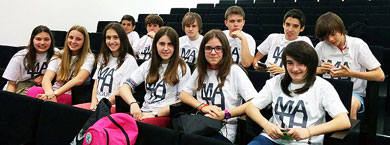 Lauaxeta ikastolako ikasleak bigarren eta hirugarren sailkatu dira Matematika Ligan