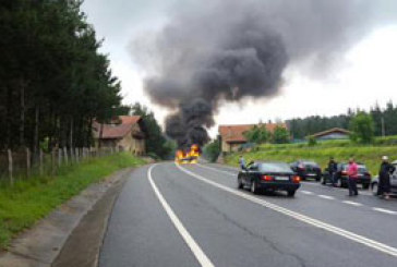 Fallece un joven de Durango tras chocar su coche contra un caserío en Berriz