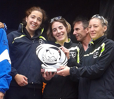 Los equipos del Durango Kirol Taldea, subcampeones de España en Carreras de Montaña