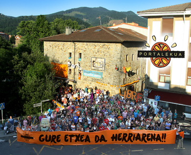 Portalekuak herritarren babesa jaso du asteburuan