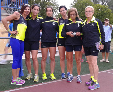 Las veteranas del Durango Kirol Taldea logran la plata en el Campeonato Nacional de Clubs