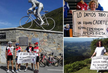 Hacer cumbre en defensa del fútbol femenino