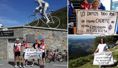 Hacer cumbre en defensa del fútbol femenino