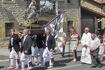 Santiago se ‘paseará’ por Garai este fin de semana