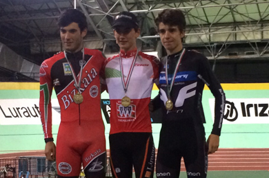 Zuazubiskar y Gorostiza se proclaman campeones de Euskadi de ciclismo en pista