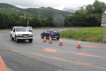 La Diputación asegura que “ha primado la seguridad” al diseñar la rotonda de Tabira