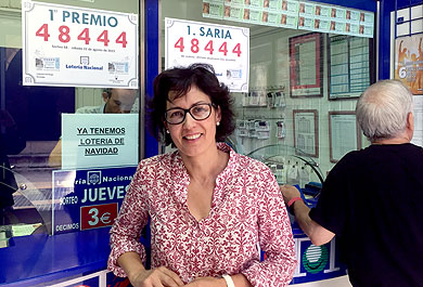 La Lotería recompensa a un “cliente de toda la vida” de Durango con 60.000 euros