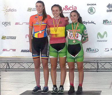 La cadete elorriarra Aroa Gorostiza obtiene dos medallas en los Campeonatos de España