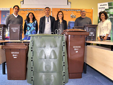 La Mancomunidad implantará el quinto contenedor en Elorrio, Abadiño, Zaldibar y Atxondo