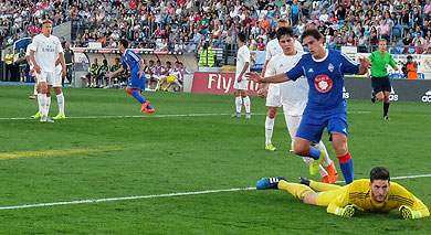 El Amorebieta obtiene un meritorio empate en casa del Real Madrid Castilla de Zidane