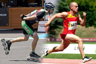 Un patinador y un corredor se batirán el sábado en el Atletismo Eguna de Durango