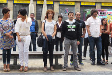 Protestas en Durangaldea por el crimen machista de Erandio