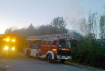 Incendiado el caserío Ugarte de Elorrio que está en ruinas