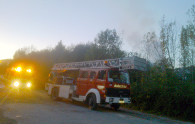 Incendiado el caserío Ugarte de Elorrio que está en ruinas