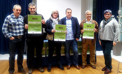 Euskararen aldeko ‘501 baietz!’ kanpaina martxan da Zornotzan