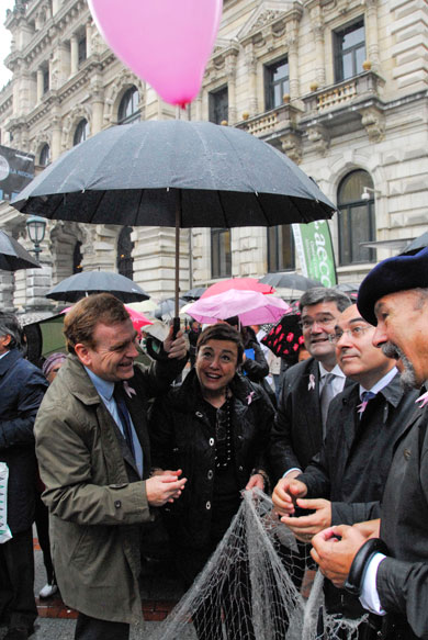 En apoyo al cáncer de mama