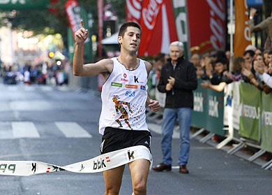 Cuarta victoria consecutiva de David García en Bilbao