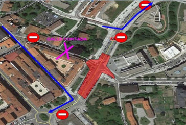 La calle zornotzarra San Juan permanecerá cerrada al tráfico durante cuatro noches