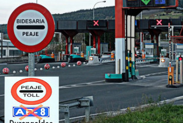Un movimiento ciudadano pide acabar con las subidas de los peajes en la AP-8