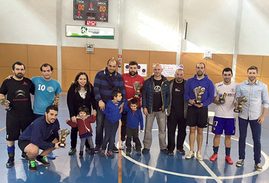 El II Torneo Solidario de Fútbol Sala recauda 5.500 euros