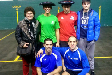 Xabier Berasategi y Eduardo Lobato ganan el Torneo de Frontenis de Abadiño