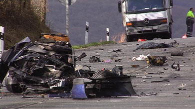 Una vecina de Amorebieta de 18 años fallece en un accidente de tráfico en Legutio