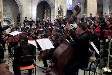 La Capilla de Música de la Catedral de Bilbao actúa hoy en Durango junto a Bogoroditsie