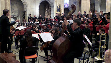 La Capilla de Música de la Catedral de Bilbao actúa hoy en Durango junto a Bogoroditsie