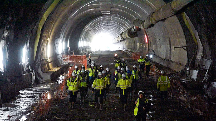 Las obras de los túneles de Autzagane se reanudarán la próxima semana