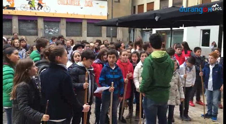 Coplas de Eguen zuri para el inicio de los Carnavales