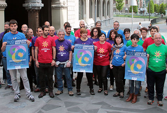 LABek larunbateko manifestaziorako eta beste mobilizazioetarako deia egin du