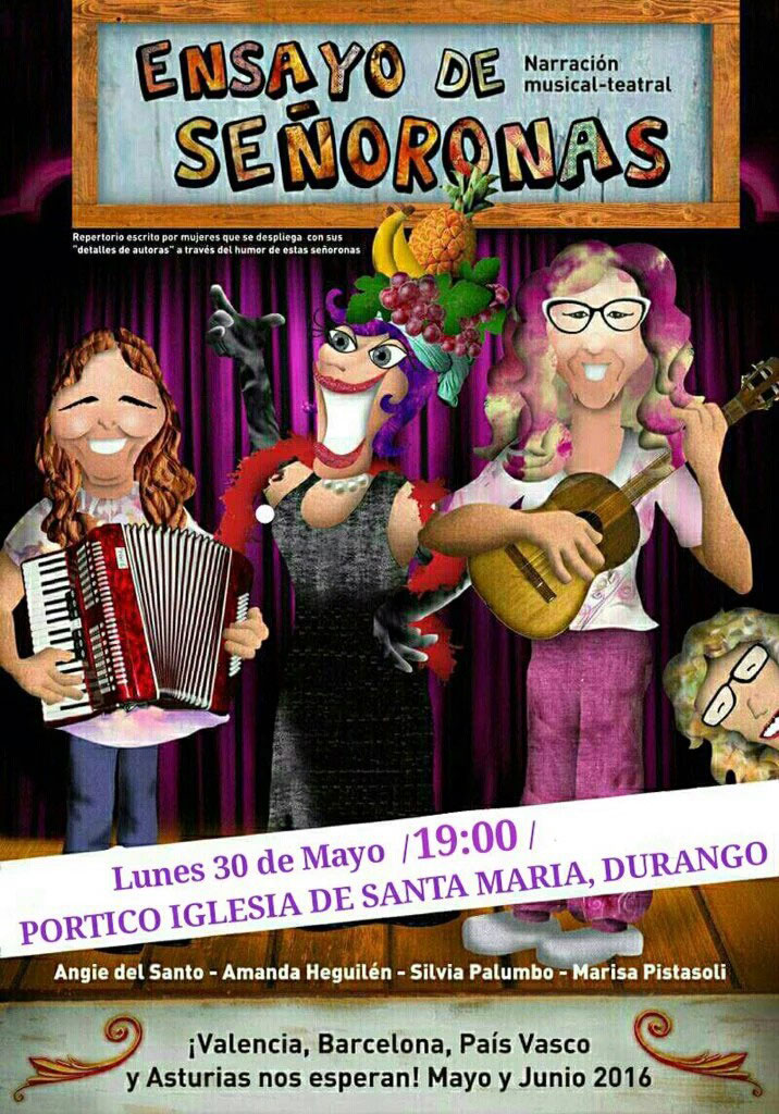 Ensayo de señoronas. Silvia Palumbo