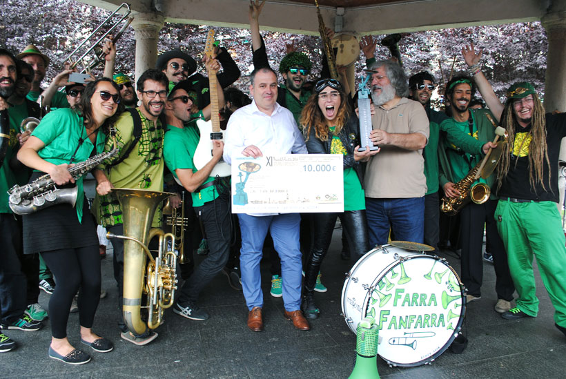 Los portugueses de Farra Fanfarra conquistan el festival Haizetara