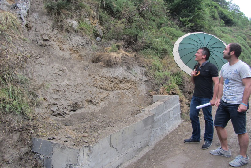 EH Bildu reclama medidas de seguridad y un plan para recuperar las canteras de Atxarte