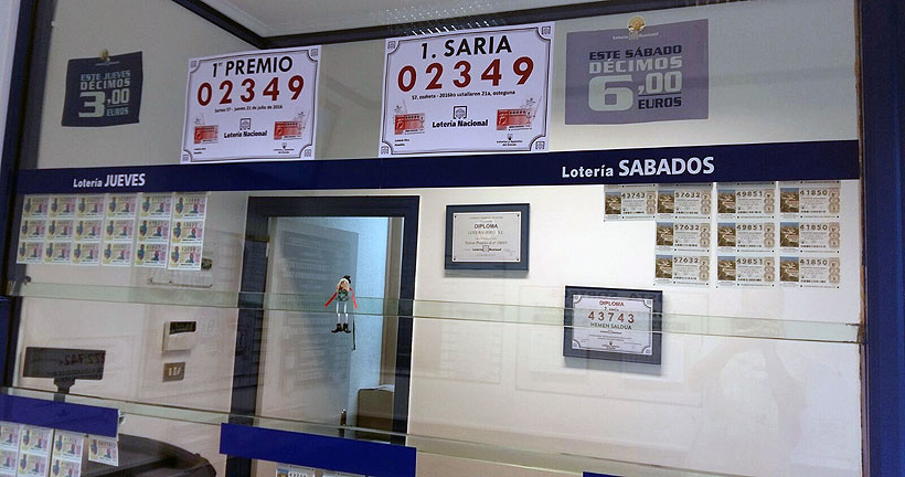 Un asiduo al número 02349 se lleva 30.000 euros en el sorteo de ayer