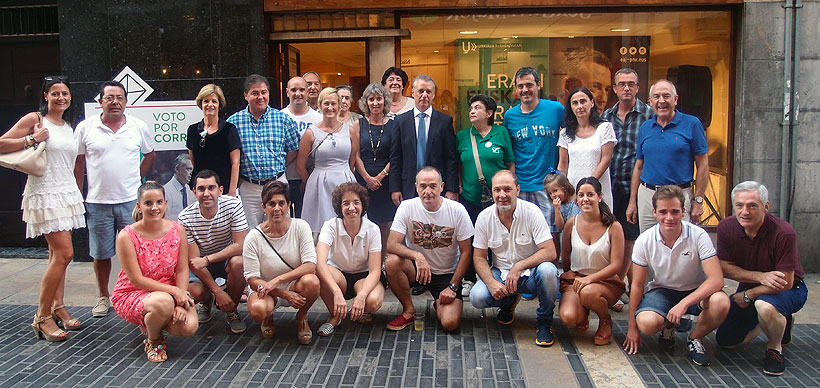 local PNV. Iñigo Urkullu