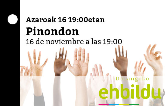 EH Bildu dará explicaciones sobre la subida del IBI el miércoles en una asamblea abierta