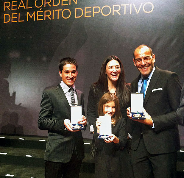 Joseba Kerejeta recibe a título póstumo su segunda medalla de bronce al Mérito Deportivo