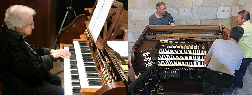 Montserrat Torrent, decana de los organistas, volverá a hacer sonar esta tarde el Walcker de la Basílica