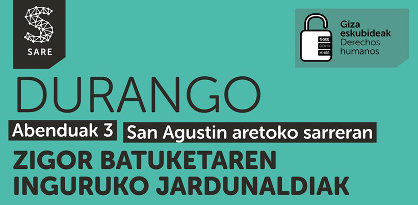 Sarek bihar Durangon egingo duen jardunaldia ‘mannequin challenge’ batekin amaituko da