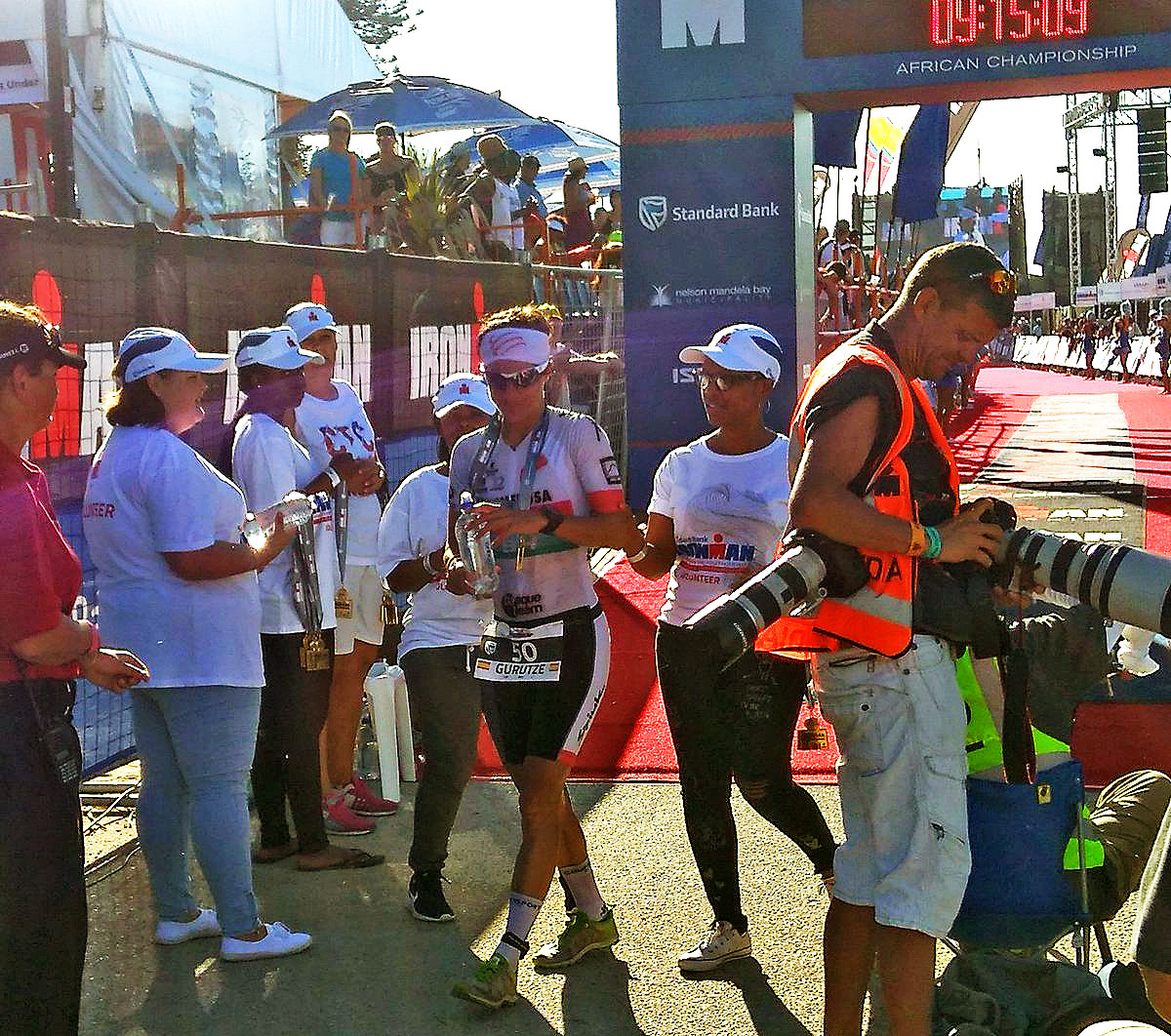 Una gran Gurutze Frades obtiene una meritoria quinta posición en el Ironman de Sudáfrica