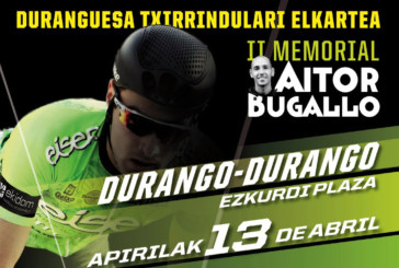 El Memorial Aitor Bugallo reunirá el jueves a cerca de 400 ciclistas juniors y elite en Durango