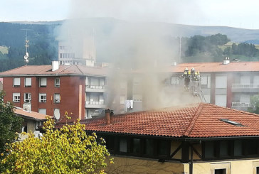 El incendio del restaurante Lapur Errota ha tenido su origen en el extractor de humos