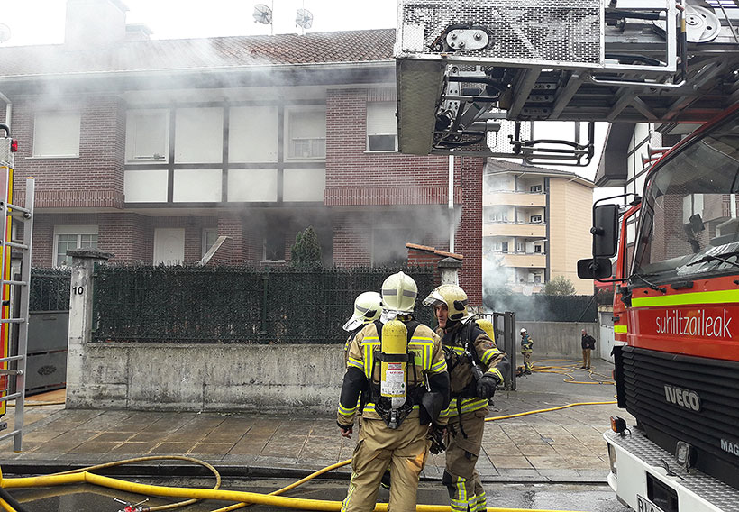 incendio-garaje-adosado-Elorrio
