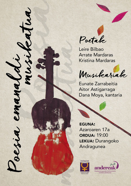 DurangoPoesiaEmanaldiMusikatua