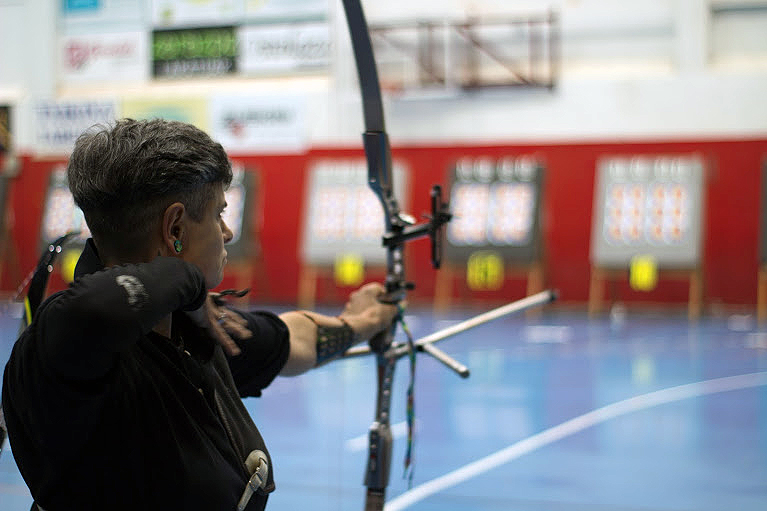 La arquera durangarra Lidia Cañete suma un nuevo Campeonato de Euskadi a su palmarés