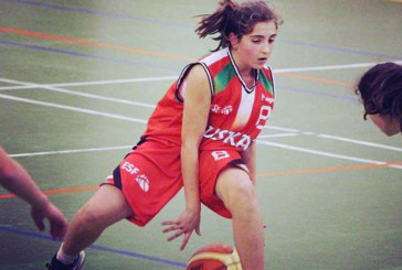 La selección de Euskadi Mini femenina arrasa en Galicia con la jugadora durangarra Naia Pascual