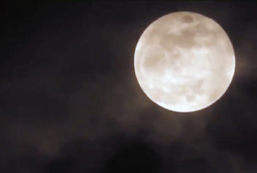 Así se vio la superluna azul